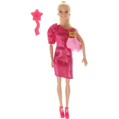 Изображение товара Кукла КАРАПУЗ 66001PET-DG10-S-BB София с собачкой 29 см