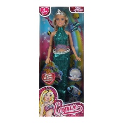 Изображение товара Кукла КАРАПУЗ 66001BOX-M4-S-BB София русалка 29 см