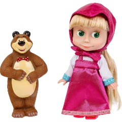 Изображение товара Кукла КАРАПУЗ 83034S25 Маша и Медведь, озвученная, 25 см