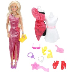 Изображение товара Кукла КАРАПУЗ 66001-DRESS19-S-BB (24) София 2 комплекта одежды 29 см