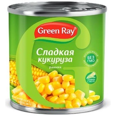 Изображение товара Кукуруза Green Ray 425 мл