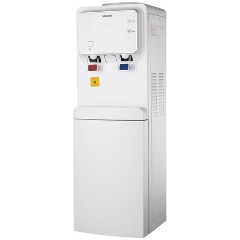 Изображение товара Кулер для воды SONNEN FSE-02i, напольный, НАГРЕВ/ОХЛАЖДЕНИЕ ЭЛЕКТРОННОЕ, шкаф, 2 крана, белый, 455742