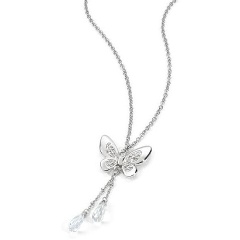 Изображение товара Кулон на цепи Morellato SOX09 с бриллиантом 0,01 карата белая сталь