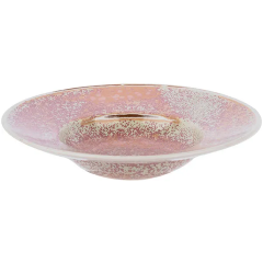 Изображение товара Тарелка для пасты KUNSTWERK «Пион», 28х5.5 см, розовый, 2 шт