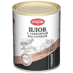 Изображение товара Плов с говядиной Стандарт КМК Восточный 340 г