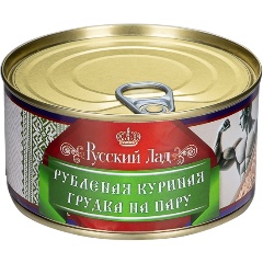 Изображение товара Куриная грудка Русский Лад рубленная на пару 325 г