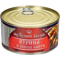 Изображение товара Курица Русский Лад в соусе карри 325 г