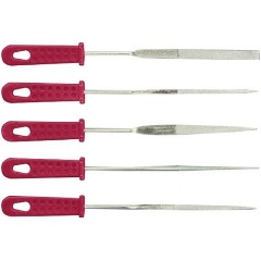 Изображение товара Надфили алмазные КУРС, 5 шт., 3x160 мм ( узкие )