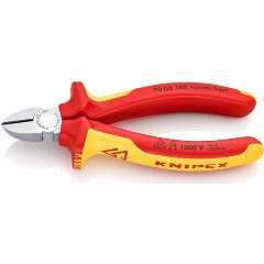 Изображение товара Бокорезы Knipex 7006140, хромированные, 140 mm