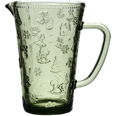 Изображение товара Кувшин LEFARD щелкунчик зелёный 1000 мл стекло коллекция Щелкунчик