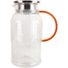 Изображение товара Кувшин Nouvelle с крышкой фильтром 1800 мл для чая и напитков из стекла