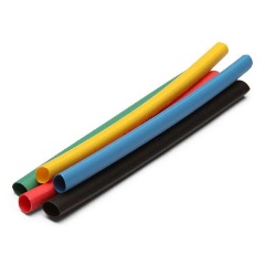 Изображение товара Набор термоусадочных трубок КВТ цветной 10/5