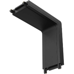 Изображение товара Л-образный внутренний коннектор Maytoni Radity TRA084CI-11B 48 В черный пластик