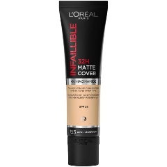 Изображение товара Тональный крем L’OREAL Infaillible 32H Matte Cover, тон 155 натурально розовый, 30 мл
