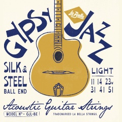 Изображение товара Струны для акустической гитары La Bella GJL-BE 11-51, 6 шт