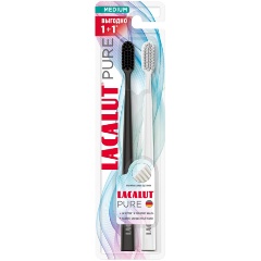 Изображение товара Зубная щетка LACALUT Pure medium, 2 шт