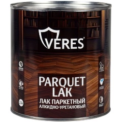 Изображение товара Паркетный лак Veres глянцевый 2 5 л для паркета и мебели