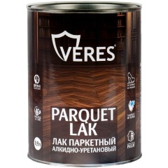 Изображение товара Паркетный лак Veres, алкидно-уретановый, полуматовый, 0,9 л