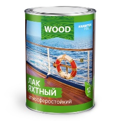 Изображение товара Лак яхтный Farbitex Profi Wood, высокоглянцевый, 0,8 л