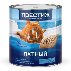 Изображение товара Лак яхтный Престиж, алкидно-уретановый, глянцевый, 2,5 л