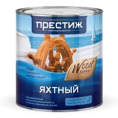 Изображение товара Лак яхтный Престиж, алкидно-уретановый, матовый, 2,5 л