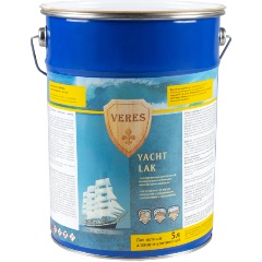 Изображение товара Лак яхтный Veres, алкидно-уретановый, глянцевый, 0,9 л