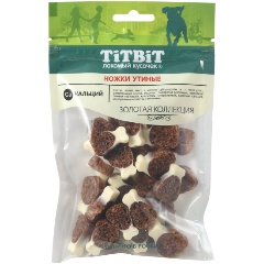 Изображение товара Лакомство для собак TitBit Ножки утиные Золотая коллекция 55 г