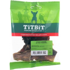 Изображение товара Лакомство для собак TitBit Рубец говяжий - мягкая упаковка