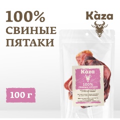 Изображение товара Лакомство для собак Kaza свиные пятаки 100г