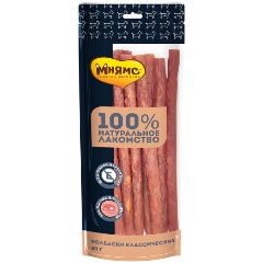 Изображение товара Лакомство Мнямс для собак Колбаски классические 80г