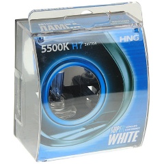 Изображение товара Лампа автомобильная HNG Super White H7 70W PX26d 5500K 24V, 2шт, HNG-24770SW2