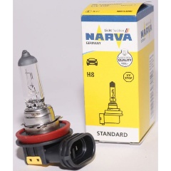 Изображение товара Лампа автомобильная NARVA H8 35W PGJ19-1 12V, 1шт, 480763000