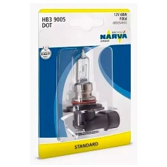 Изображение товара Лампа автомобильная NARVA HB3/9005 60W P20d (бл.) 12V, 1шт, 480054000