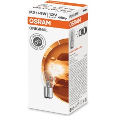 Изображение товара Лампа автомобильная OSRAM P21/4W BAZ15d 12V, 1шт, 7225
