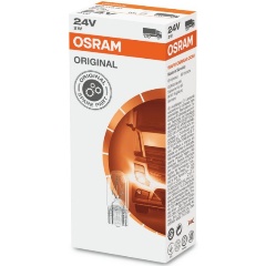 Изображение товара Автомобильная лампа OSRAM W2W W2.1x9.5d 24V для подсветки и освещения салона