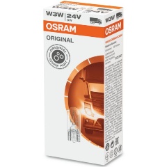 Изображение товара Лампа автомобильная OSRAM W3W W2.1x9.5d 24V, 1шт, 2841
