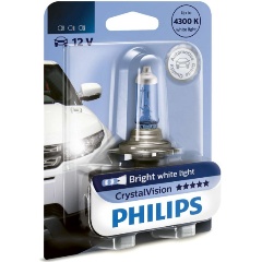 Изображение товара Лампа автомобильная PHILIPS CrystalVision HB3/9005 65W P20d 4300K 12V, 1шт, 9005CVB1