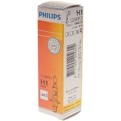 Изображение товара Лампа автомобильная PHILIPS H1 55W P14.5s 12V, 1шт, 12258SPC1