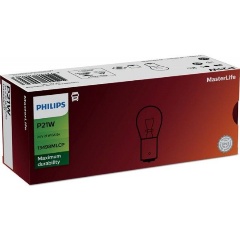 Изображение товара Лампа автомобильная PHILIPS MasterLife P21W BA15s 24V, 1шт, 13498MLCP