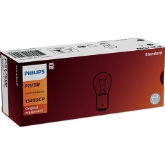 Изображение товара Лампа автомобильная PHILIPS P21/5W BAY15d 24V, 1шт, 13499CP