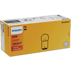 Изображение товара Лампа автомобильная PHILIPS R5W BA15d 12V, 1шт, 12822CP