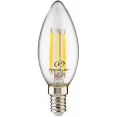 Изображение товара Русский Свет RS F B35 E14 7W 220-240V 2700К 7Вт свеча 810лм Ra 90, 15011145088