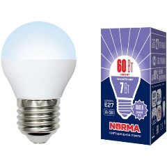 Изображение товара VOLPE LED-G45-7W/DW/E27/FR/NR