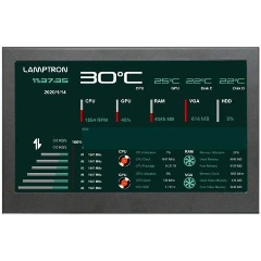 Изображение товара Мониторинг ПК Lamptron HM173