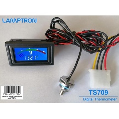 Изображение товара Термодатчик Lamptron TS-709 с ЖК-индикатором для мониторинга температуры
