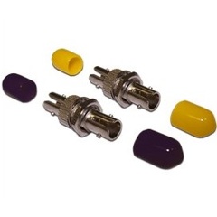 Изображение товара Адаптер оптический LANMASTER ST, SM, дуплексный (LAN-2ST-AM-SM)