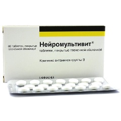 Изображение товара Лекарственное средство Нейромультивит таб. п/п/о №60 LANNACHER HEILMITTEL