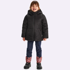 Изображение товара Куртка LASSIE 7100081A-9990 для девочки, цвет чёрный, размер 122