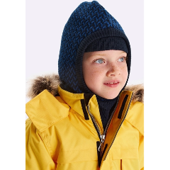 Изображение товара Шапка-шлем LASSIE 7300009B-6960 для мальчика, цвет синий, размер 048