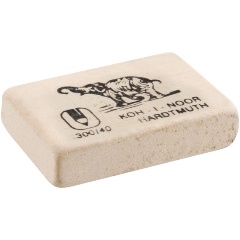 Изображение товара Ластик Koh-I-Noor Elephant 300/40, прямоугольный, натуральный каучук, 35х23х8 мм